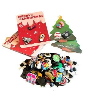 Holiday Party Shoe Charms Set